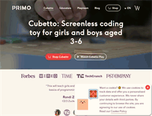 Tablet Screenshot of primotoys.com